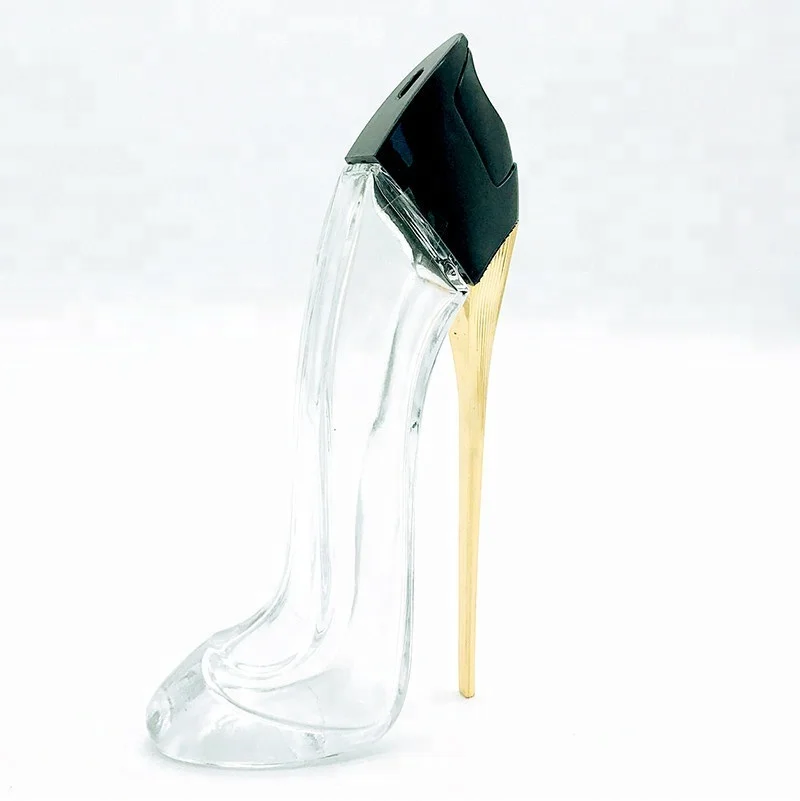 perfume with a shoe bottle