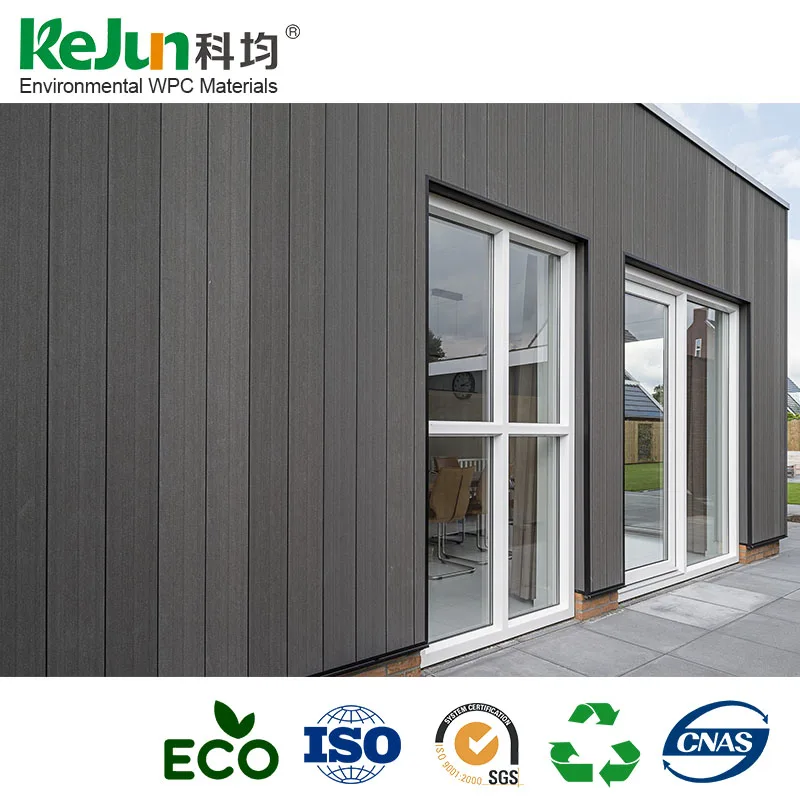 Exterior WPC Cladding Material for Houses and Villa Wood Wall Panel Composite Wall Cladding