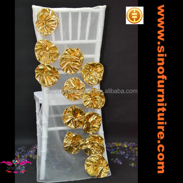 Чехол на спинку стула с юбкой-пачкой