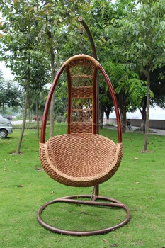 Designer Cane Hanging Outdoor Garden Swing Chair Hammock Wicker Rattan