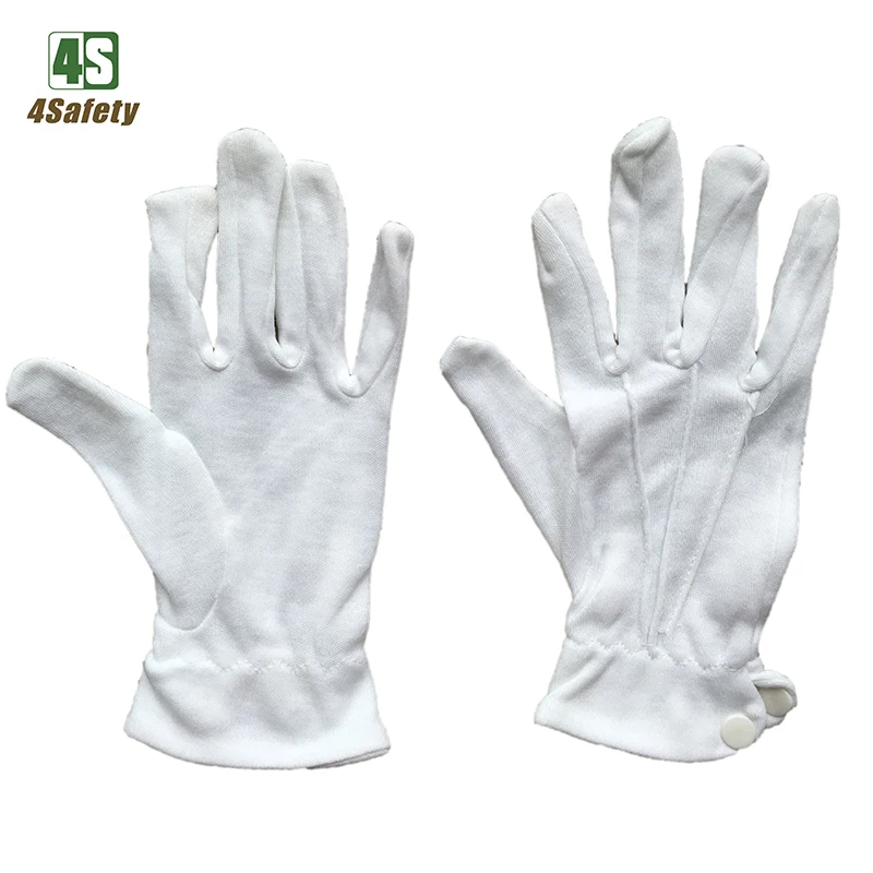 white cotton gloves for sale