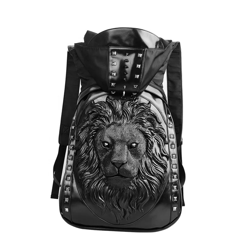 3d lion backpack