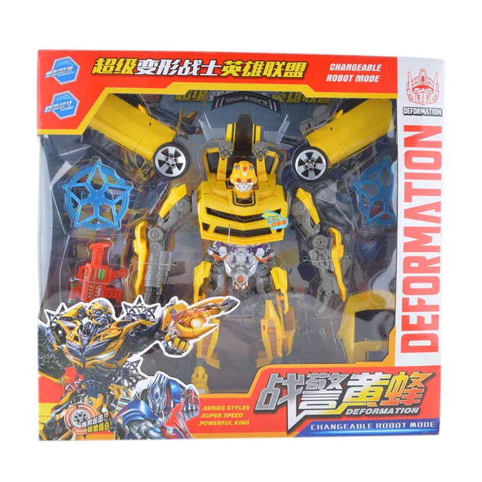 Gift Items Intelligent Deformation Robot Car Toys for Boys