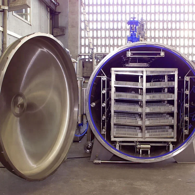 Second Hand Pressure Large Mushroom Cooker Autoclave
