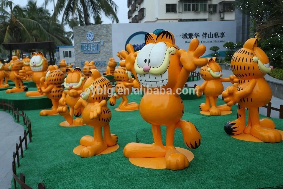 Фигурка из стекловолокна для парка развлечений