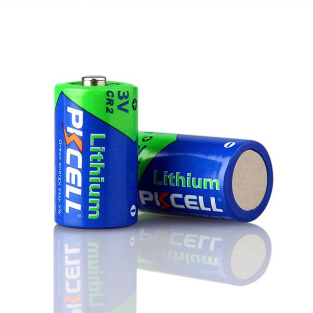 PKCELL 3v Battery Cr2 Cr15h270 Lithium Battery for Electric Camera