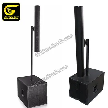 MA12EX Professional Portable Column Speaker Compact Modular Line Array System High Power Audio ACTPRO Made of Durable Metal