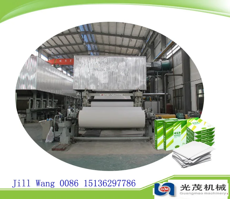 Wholesale A4 70 Gsm Paper Making Machinery and Copy Paper Production Line Industry Making Equipment