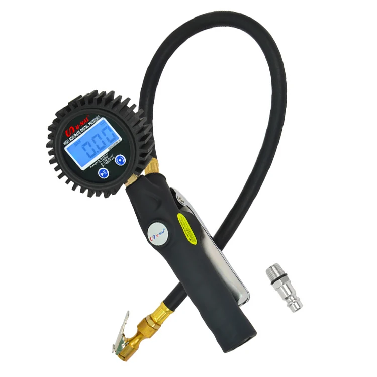 Digital Tire Inflator Pressure Gauge LCD Tyre Inflator Gauge