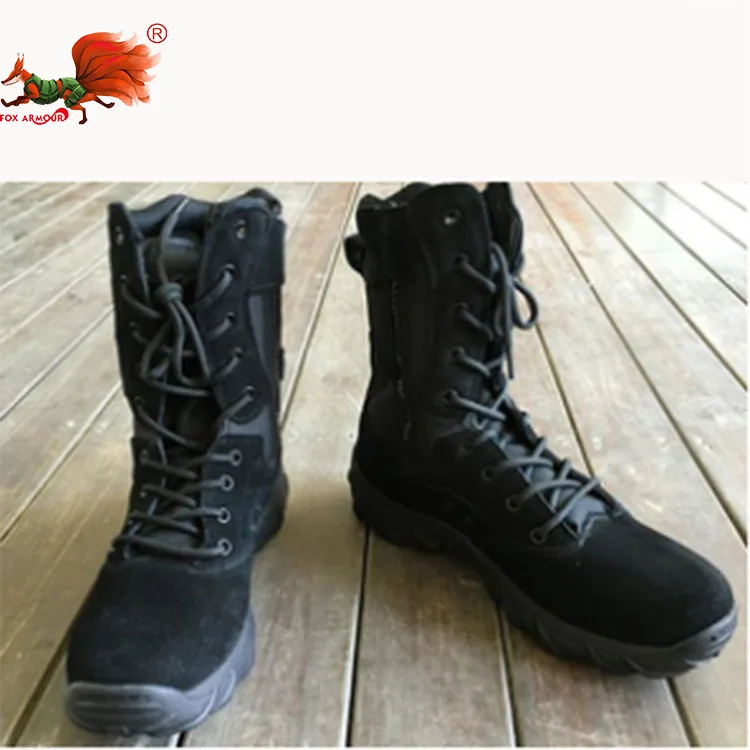 Botas negras piel tipo militar - Solomilitares.es