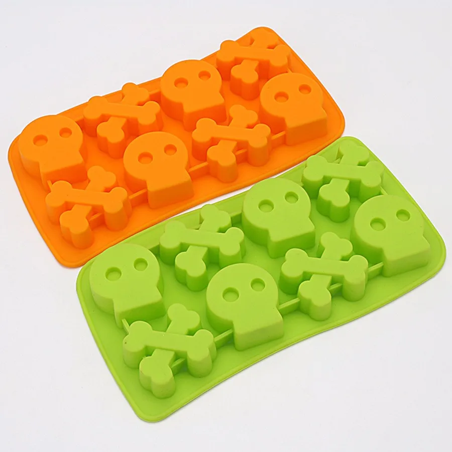 3d Halloween Skeleton Head Bone Silicone Chocolate Candy Muffin Molds Buy 3d Halloween Silicone Mold Skeleton Head Cake Mould Silicone Halloween Mold Product On Alibaba Com