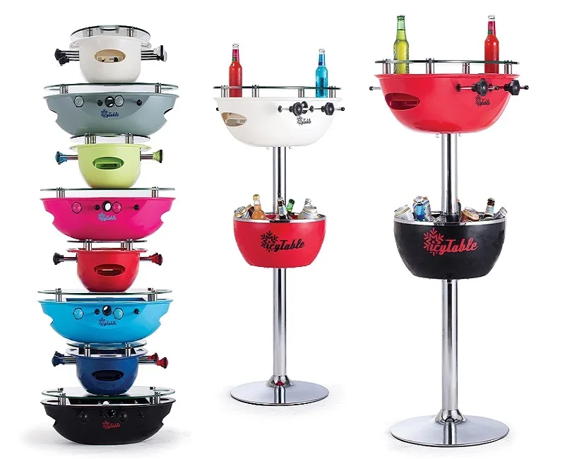 Patented Icy Table Bar Table Foosball And Drink Cooler Buy Drink