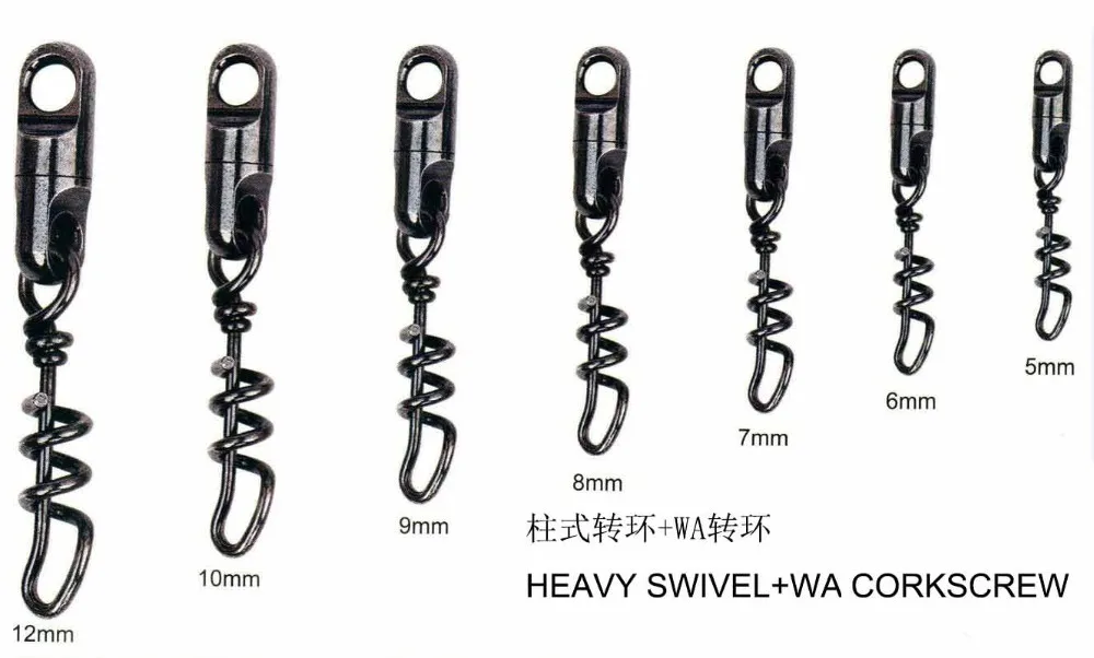 Heavy Swivel +wa Corkscrew For Fishing Buy Heavy Swivel +wa Corkscrew