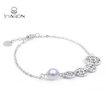 Wholesale Popular Fashion Jewelry Bracelet Custom Made Women Bangle Pearl Bracelet