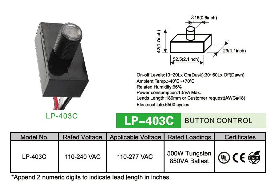 Interruttore Elettronico Per Esterni Con Fotocellula Per - Foto 8