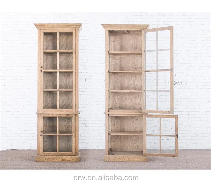 
Восстановленный деревянный шкаф для винтажной Промышленной Мебели 1537 