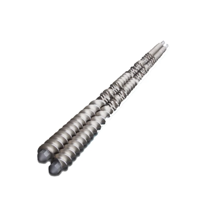 Professional Manufacturer W6Mo5Cr4V2 Material HRC60-65 Hardness Long Service Life Screw Barrel for Composite Twin Screw Extruder