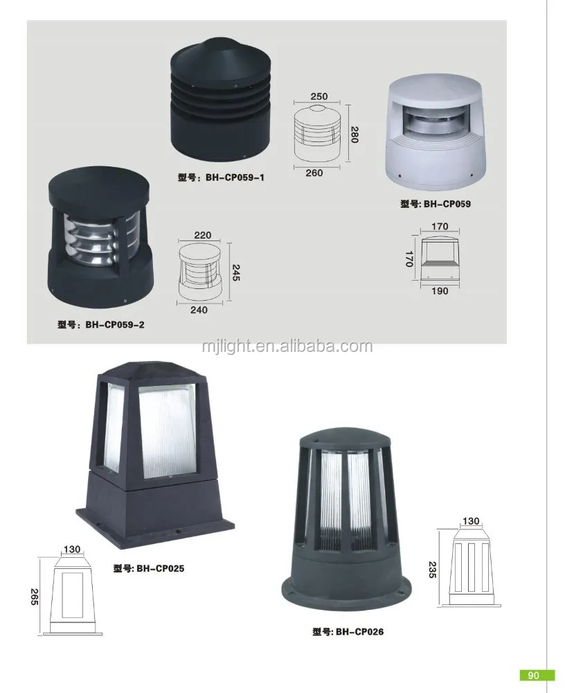 Деревянный светодиодный светильник для газона, 40 см, 15 Вт