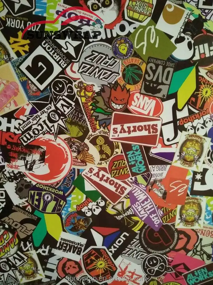 skate sticker bomb wallpaper