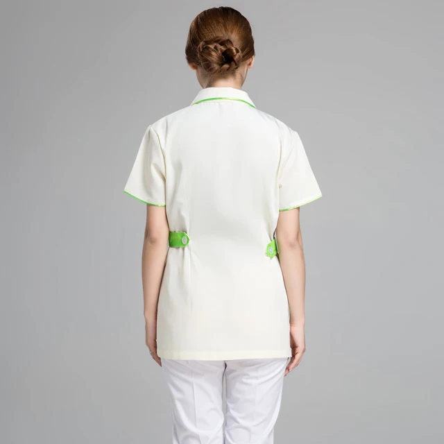 Sexy Spa Massage Uniform Waitress Salon Vest Tunic Tops