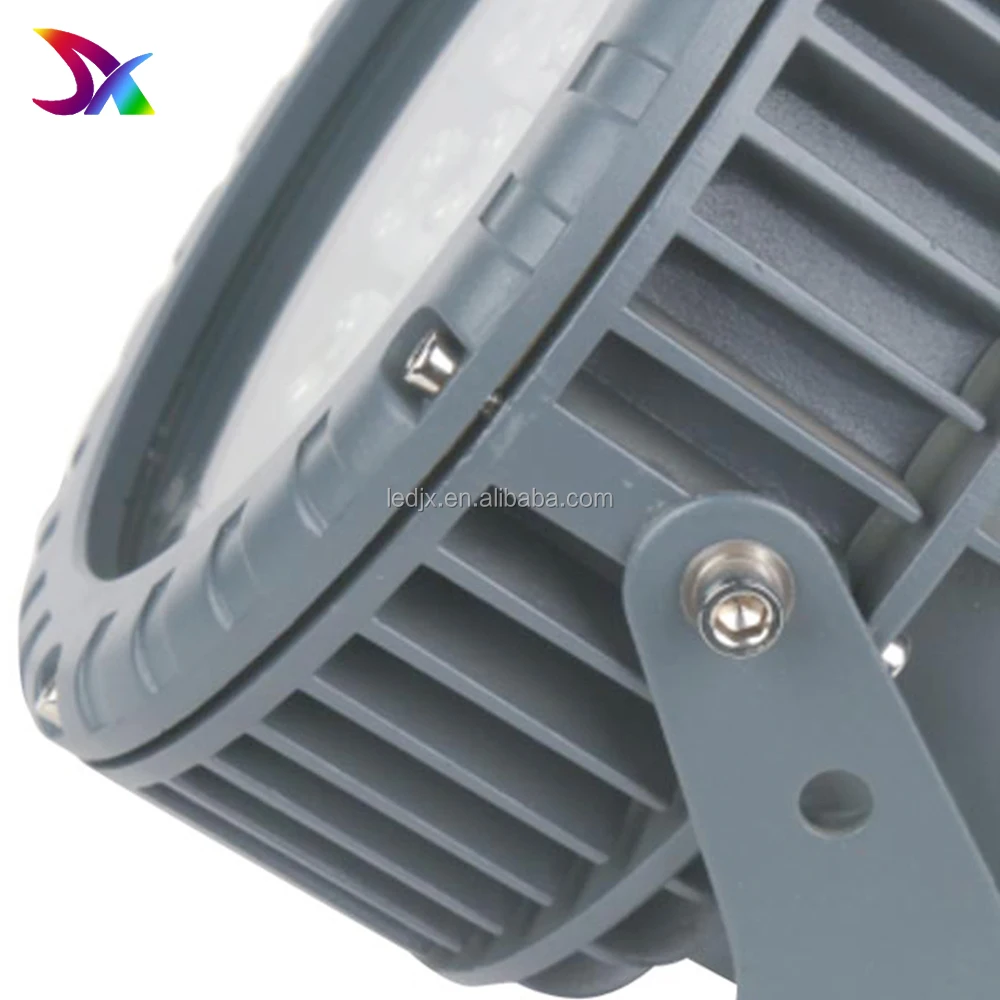 Outdoor Round LED Flood Light Projector Landscape IP65 SMD Chips DMX RGB 36W/24W/18W/12W