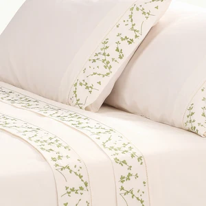 KOSMOS Hot Sale Bed Linen Bed Sheet Prices in Pakistan High Quality 100% Cotton Woven 40 Plain Solid Sheets for Beds 4 Pcs 200TC