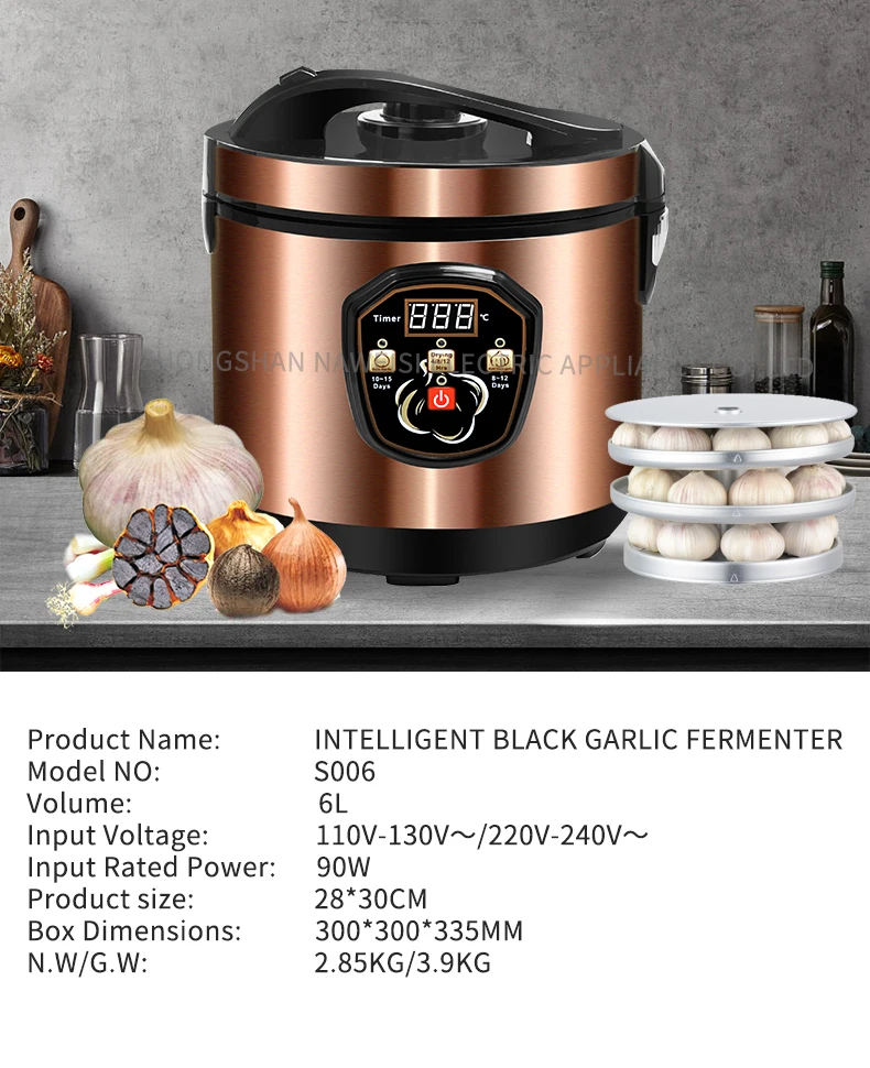 Rapid Fermentation Black Garlic Machine Days Power Pot
