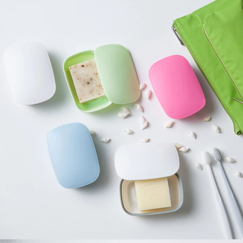 Пластиковый герметичный чехол для мыла для путешествий
