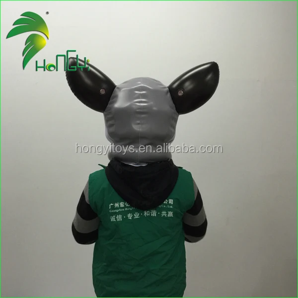 Amazign Customized so Lifelike Design Inflatable Animal Fox Head