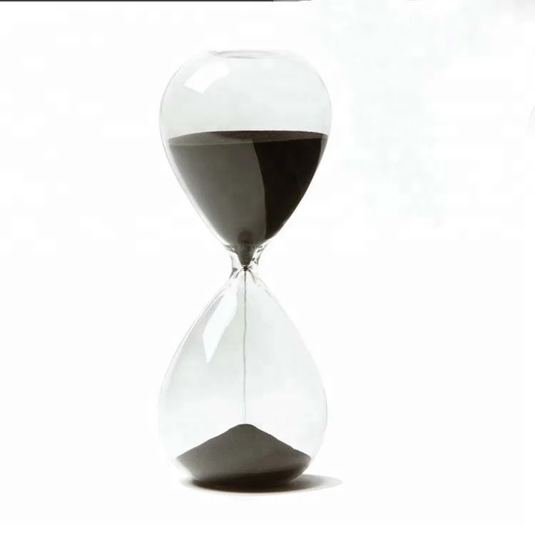 Custom 1 Hour Hourglasses Sand Timer Big Glass Sand Timer