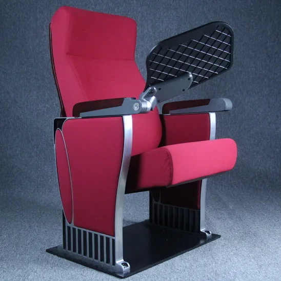 Luxury Auditorium Chair Pew Concert Seating Hall Chair Vip Auditorium Chairs With Folding Table
