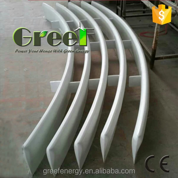 VAWT Aluminium Blades, Vertical Axis Wind Turbine Blade for Sale