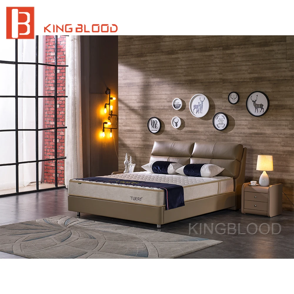 Indian Modern Genuine Leather Solid Wood Double Bed Designs Bedroom Furniture Buy Bedroom Furniture