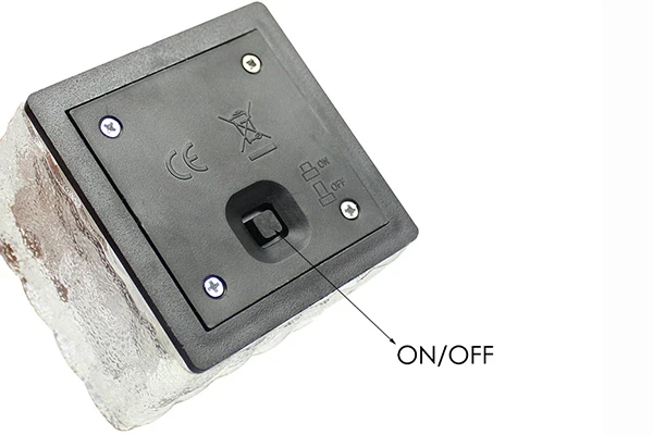 Дорожный светильник на солнечной батарее из хрустального