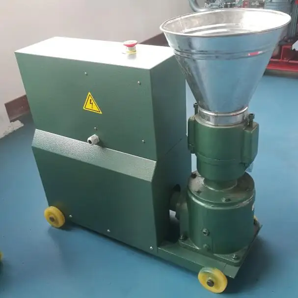 KL120C Flat Die Animal Feed Pellet Machine for Horse Cattle With CE Certification