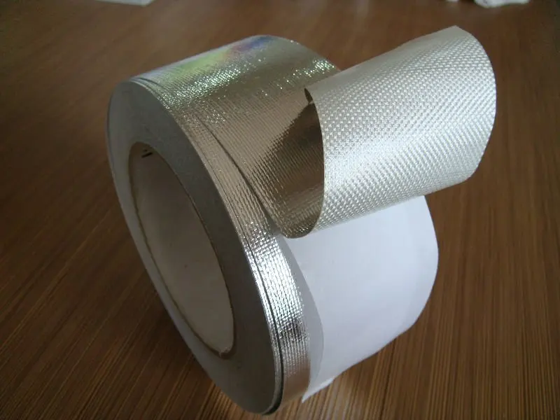Алюминиевая фольга Стекловолоконная клейкая лента с высокой изоляцией