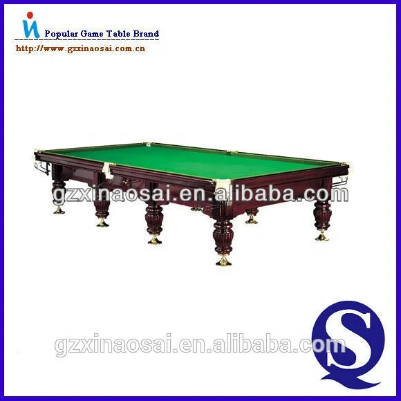 Горячие Дизайн снукер настольная игра с стальной подушки для продажи