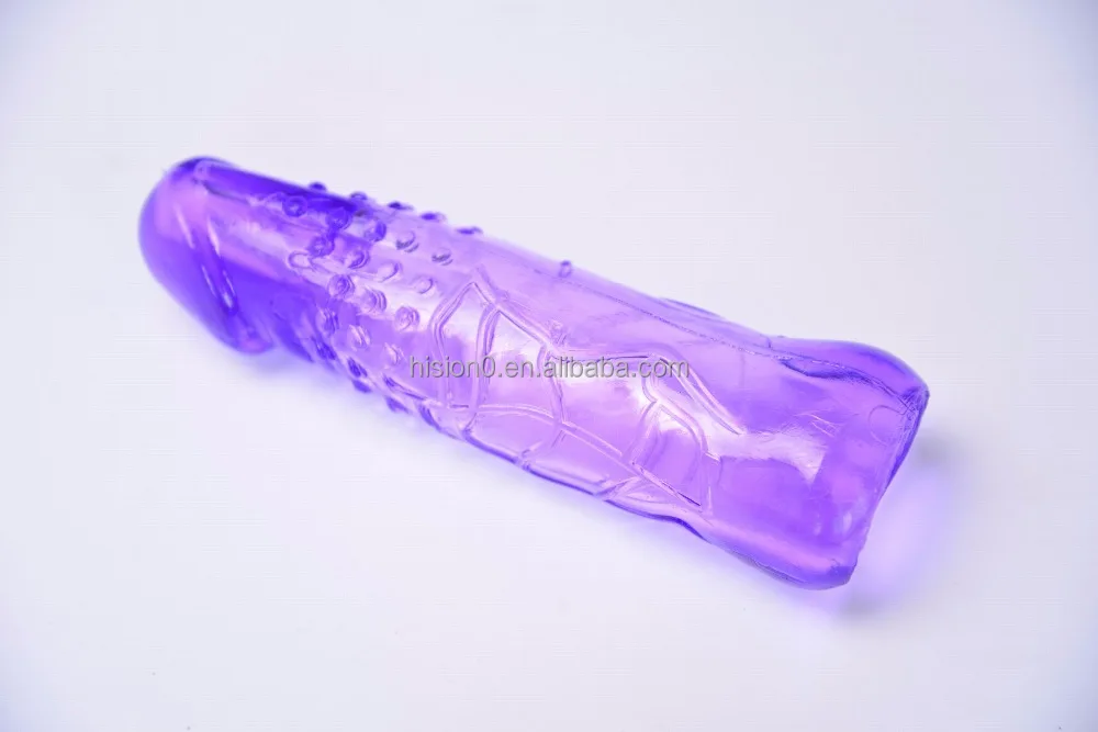 7cm Enhanced Crystal Dong Extension Stretchable Cock Prelong Enhancer