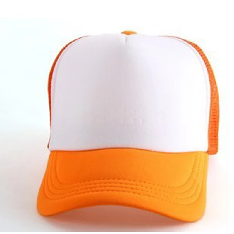 C010 Custom Design 10 Colors Baseball Hat Adult Cotton Blank Sublimation Sun  Hat for Heat Transfer Printing