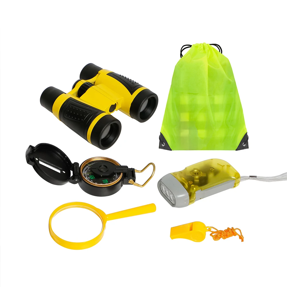 Explorer Kit Adventure Toys,Kids Nature Exploration Kit Binoculars Set