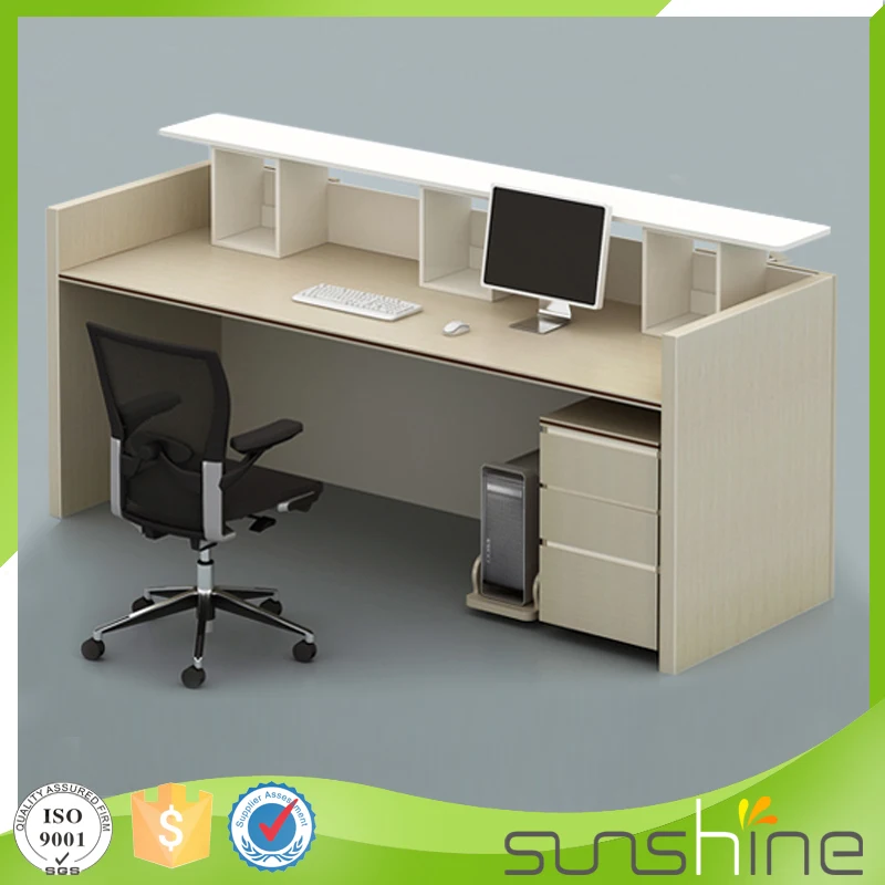 JB-RCT04 Sunshine Furniture Factory Manufacture Office Use Furniture Particle Board Small Reception 