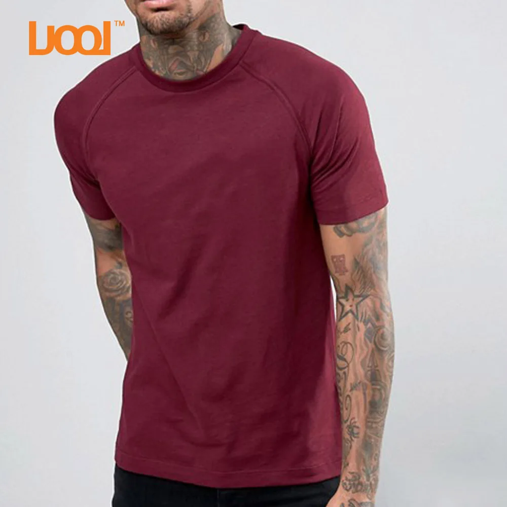 burgundy raglan shirt