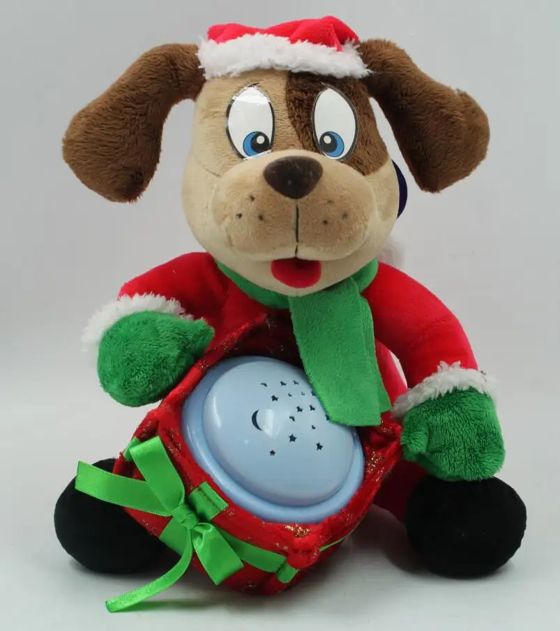 かわいいぬいぐるみ音楽装飾照明付き犬歌うクリスマス犬のおもちゃ Buy クリスマス装飾照明付き犬 Product On Alibaba Com