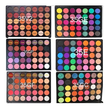 化粧品新着シマーマットアイシャドウパレットセットカスタマイズ