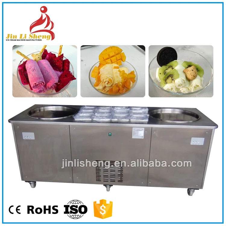 Fried Ice Cream Pan Machine - Embraco Roll Ice Cream Machine