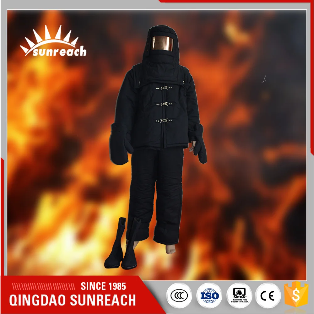 Heat Insulation Water Proof Fire Proximity Safety Suit