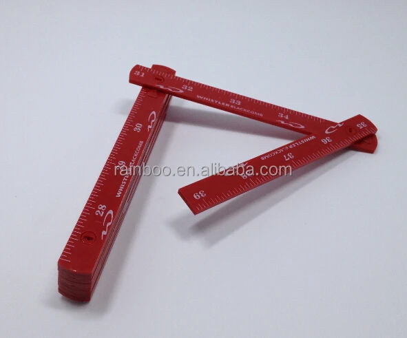 
 Пластиковая Складная Линейка 2 м с логотипом для рекламы  