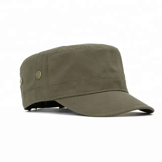 a military cap