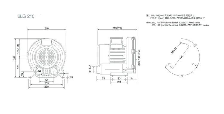 Ring Blower, 220 V, 80m^3 - detail 8