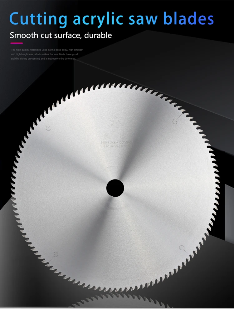 Pilihu 405x3.2x120t Tct Circular Saw Blade For Wood Plastic Acrylic Buy Acrylic Cutting